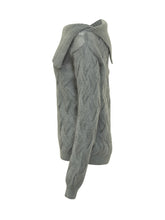 Maglione Grigio a Spalla Scoperta Semicouture - Promo Extra 10% | Lidia Shopping