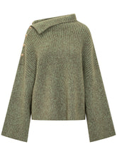 Ganni Maglione con Bottoni su Spalla - Ganni | Lidia Shopping