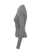 Ganni Maglia Jacquard a Maniche Lunghe con Bottoni - Ganni | Lidia Shopping