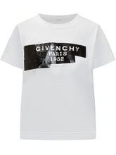 T-Shirt Givenchy Bianca con Logo Stampato - Givenchy | Lidia Shopping