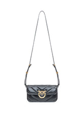 Pinko Love Box Baguette Quilted Leather Bag in Black - Pinko | Lidia Shopping