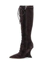 Nina Lace Up Boot - Paris Texas | Lidia Shopping