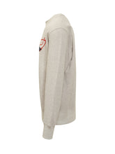 Autry x Maison Kitsunè Felpa Beige con Logo - AUTRY M KITSUNE | Lidia Shopping