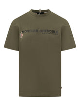 Moncler Grenoble T-Shirt Verde Uomo - Fall/Winter 2025 - On Sale - Uomo | Lidia Shopping
