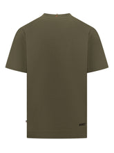 Moncler Grenoble T-Shirt Verde Uomo - Fall/Winter 2025 - On Sale - Uomo | Lidia Shopping