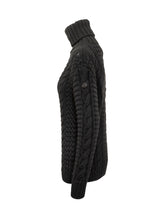 4 Moncler Edward Enninful Maglione a Treccia Nero - Fall/Winter 2025 - On Sale - Uomo | Lidia Shopping