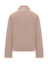 Moncler Grenoble Pink Half-Zip Fleece Sweatshirt - Fall/Winter 2025 - On Sale - Bambino | Lidia Shopping