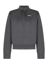 Black Zip Logo Sweatshirt Palm Angels Kids - Fall/Winter 2025 - On Sale - Bambino | Lidia Shopping