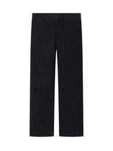 Palm Angels Black Pinstripe Trousers - Fall/Winter 2025 - On Sale - Bambino | Lidia Shopping