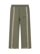 Palm Angels Green Pants with Side Stripes - Fall/Winter 2025 - On Sale - Bambino | Lidia Shopping