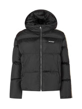 Palm Angels Black Hooded Puffer Jacket - Fall/Winter 2025 - On Sale - Bambino | Lidia Shopping