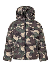 Palm Angels Camouflage Palm Print Puffer Jacket - Fall/Winter 2025 - On Sale - Bambino | Lidia Shopping