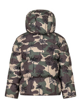 Palm Angels Camouflage Palm Print Puffer Jacket - Fall/Winter 2025 - On Sale - Bambino | Lidia Shopping