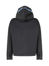 Black Hooded Shirt Palm Angels Kids - Fall/Winter 2025 - On Sale - Bambino | Lidia Shopping