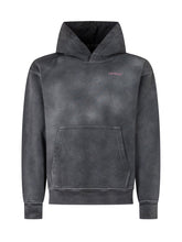 Off-White Felpa Hoodie Nera Effetto Washed - Fall/Winter 2025 - On Sale - Bambino | Lidia Shopping