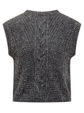 Max Mara Studio Grey Wool Vest - Max Mara Studio | Lidia Shopping