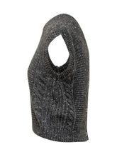 Max Mara Studio Grey Wool Vest - Max Mara Studio | Lidia Shopping