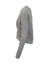 Max Mara Studio Diamond Knit Sweater with Lamé Yarn - Max Mara Studio | Lidia Shopping