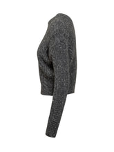Max Mara Studio Grey Cable Knit Sweater - Max Mara Studio | Lidia Shopping