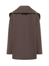 Max Mara Atelier Brown Double-Breasted Coat - Max Mara Atelier | Lidia Shopping