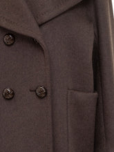 Max Mara Atelier Brown Double-Breasted Coat - Max Mara Atelier | Lidia Shopping