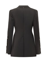 Sportmax Black Single-Breasted Blazer - Promo Extra 10% | Lidia Shopping