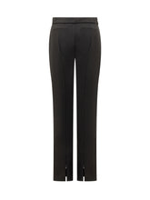 Sportmax Black Straight-Leg Trousers with Button Detail - Promo Extra 10% | Lidia Shopping