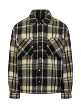 Represent Wool Checked Overshirt - Fall/Winter 2025 - On Sale - Uomo | Lidia Shopping