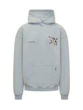 Represent Light Blue Hoodie with Cherub Print - Fall/Winter 2025 - On Sale - Uomo | Lidia Shopping