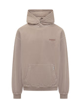 Represent Beige Hoodie with Logo - Fall/Winter 2025 - On Sale - Uomo | Lidia Shopping