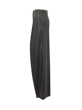 Sportmax Pinstripe Wide-Leg Trousers - Promo Extra 10% | Lidia Shopping