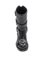 Dolce & Gabbana Stivaletto Horse in Pelle Nera - Dolce & Gabbana | Lidia Shopping