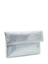Clutch Metal Mesh Argento Twenty Four Haitch - Collezione Happy Birthday | Lidia Shopping