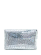 Clutch Metal Mesh Argento Twenty Four Haitch - Collezione Happy Birthday | Lidia Shopping