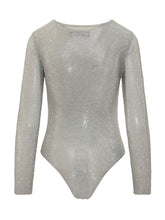 Twenty Fourhaitch Rhinestone Bodysuit - Promo Extra 10% | Lidia Shopping