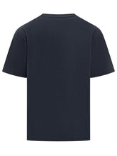 A.P.C. Blue T-Shirt with Embroidered Logo - APC | Lidia Shopping