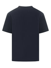 A.P.C. Blue T-Shirt with Printed Logo - APC | Lidia Shopping