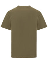 A.P.C. Green T-Shirt with Embroidered Logo - APC | Lidia Shopping