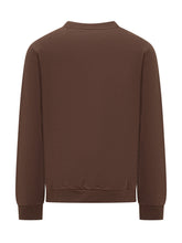 A.P.C. Brown Sweatshirt with White Logo - APC | Lidia Shopping