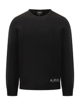 A.P.C. Wool Sweater with Embroidered Logo - APC | Lidia Shopping