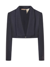 Elisabetta Franchi Kids Bolero Blu con Logo - Elisabetta Franchi Bambini | Lidia Shopping