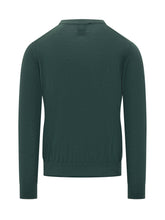 Maglia Girocollo Verde Scuro Knit De Monsieur - Fall/Winter 2025 - On Sale - Uomo | Lidia Shopping