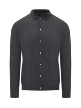 Camicia in Maglia Grigio Antracite Knit De Monsieur - Fall/Winter 2025 - On Sale - Uomo | Lidia Shopping