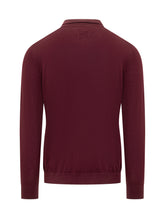 Camicia in Maglia Bordeaux Knit De Monsieur - Fall/Winter 2025 - On Sale - Uomo | Lidia Shopping