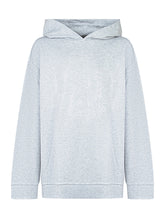 Versace Kids Felpa Grigia con Logo Medusa Strass - Fall/Winter 2025 - On Sale - Bambino | Lidia Shopping