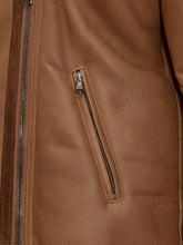 Giocasta Leather Jacket with Shearling - Giocasta | Lidia Shopping