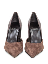 Brown Leather and Suede Pumps - Jeffrey Campbell | Lidia Shopping