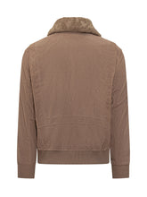 Dfour Suede Shearling Jacket with Flap Pockets - DFOUR | Lidia Shopping