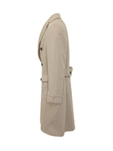 Esterno Beige Double-Breasted Coat - ESTERNO | Lidia Shopping