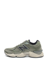 New Balance 9060 Green Cordura and Suede Sneakers - Fall/Winter 2025 - On Sale - Uomo | Lidia Shopping